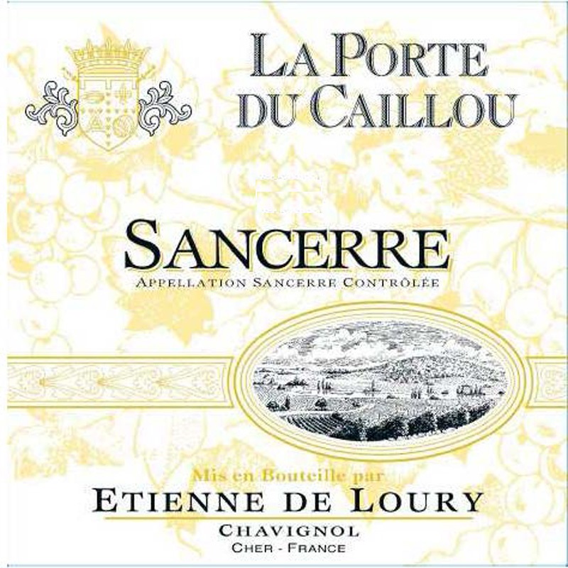 La Porte Du Caillou - Etienne De Loury - Rose label