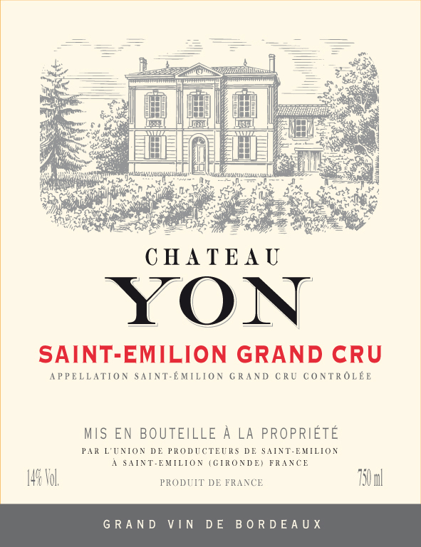 Chateau Yon - St Emilion Grand Cru label