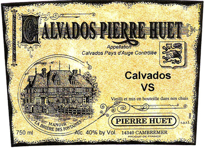 Calvados Pierre Huet - VS Signature label