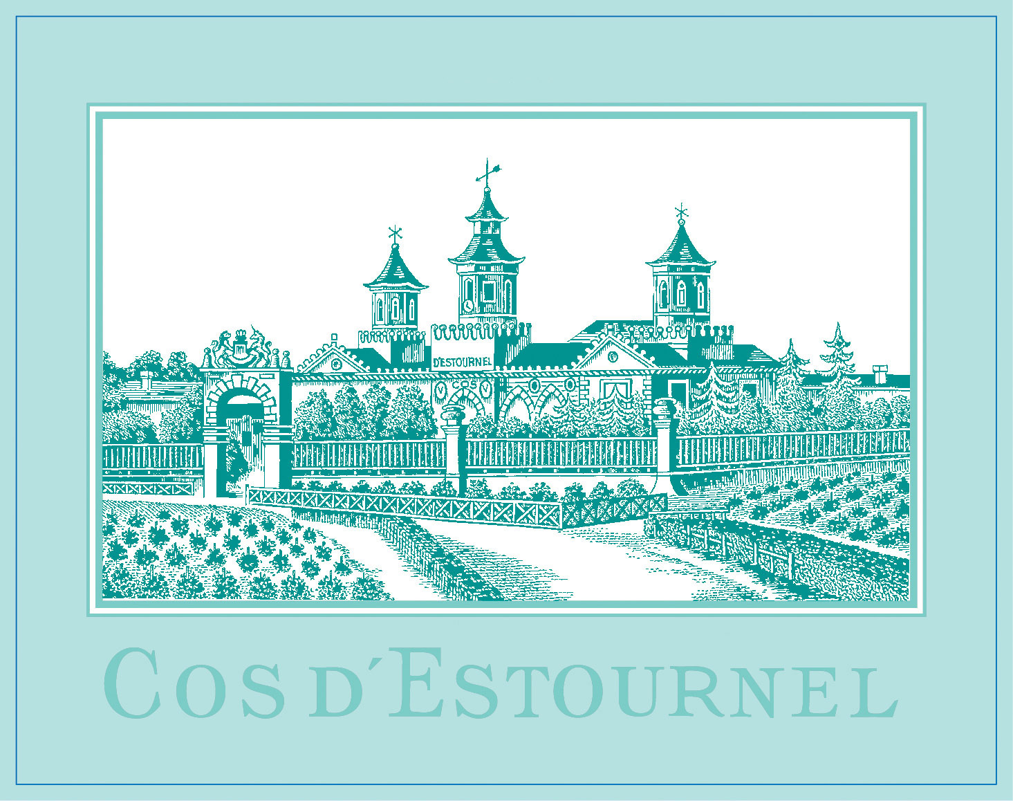 Chateau Cos d'Estournel - Blanc label