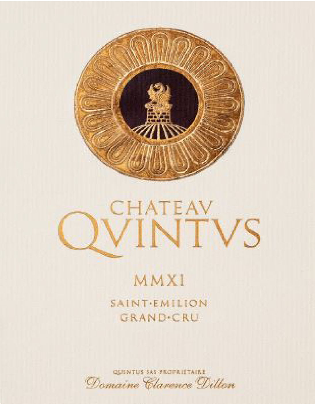 Chateau Quintus label