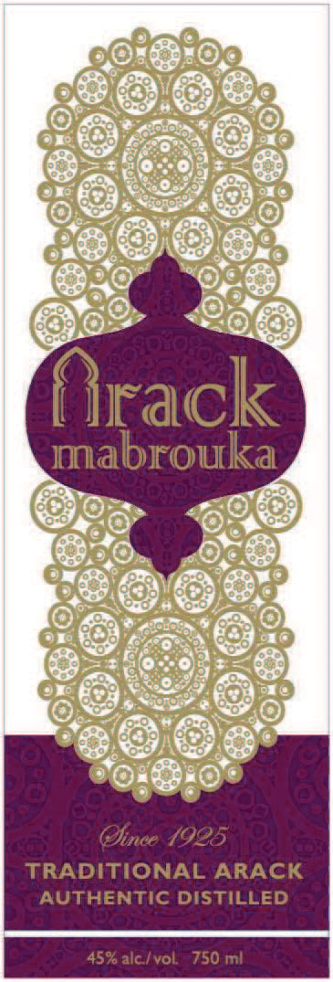 Arack Mabrouka label