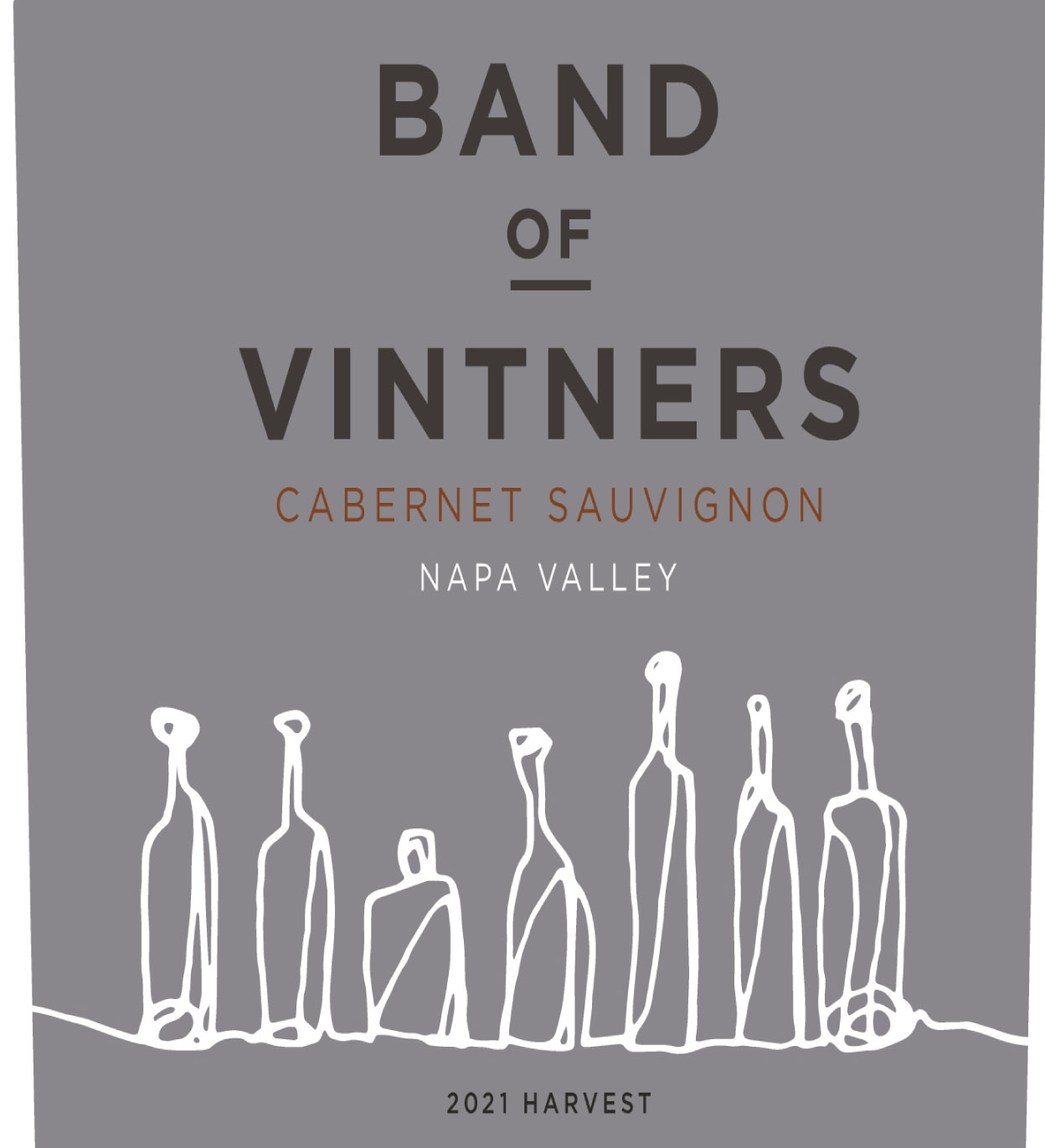 Band of Vintners - Cabernet Sauvignon label