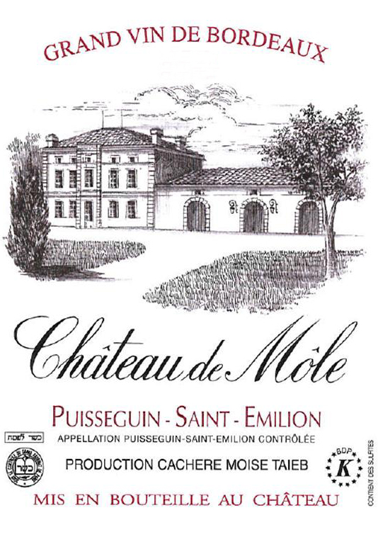 Chateau de Mole label