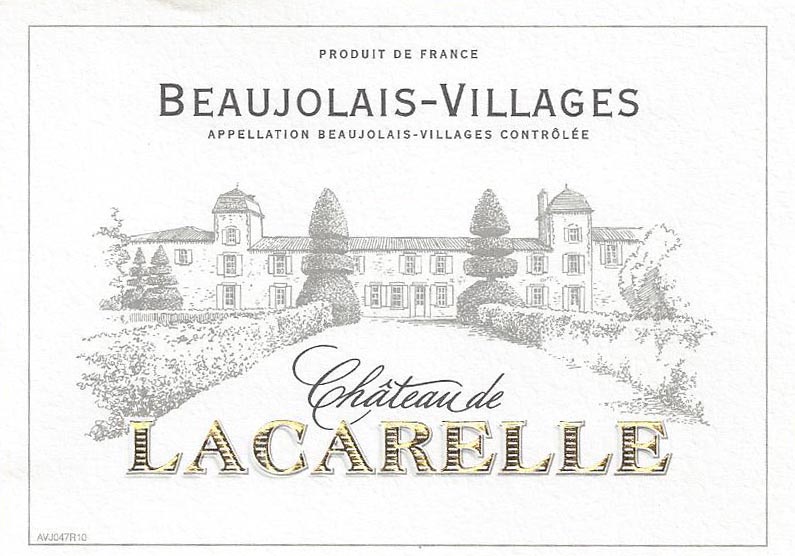 Chateau de Lacarelle - Beaujolais Villages label