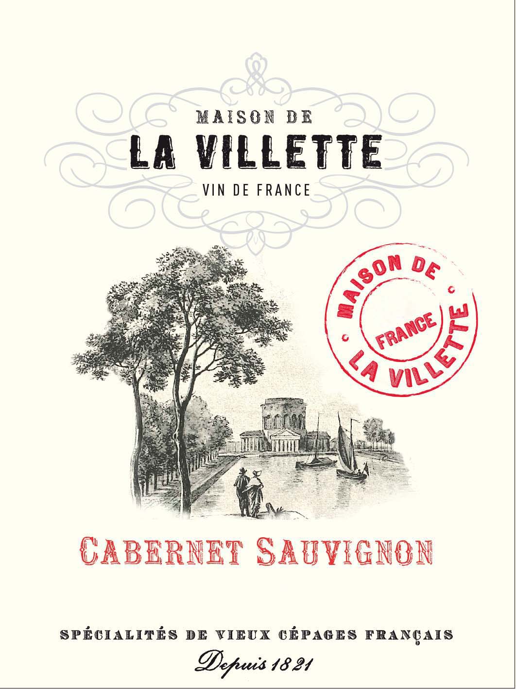 La Villette - Cabernet Sauvignon label