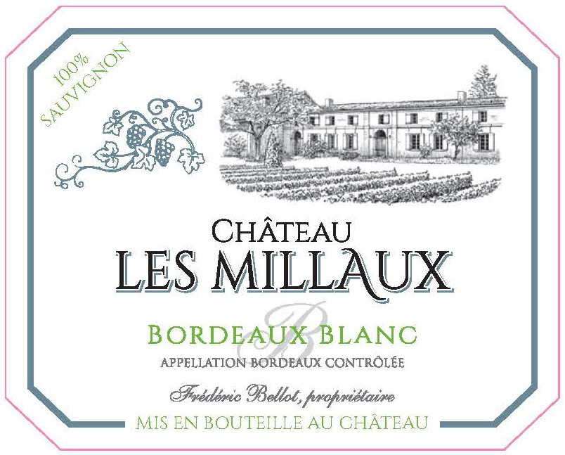 Chateau Les Millaux - Sauvignon label