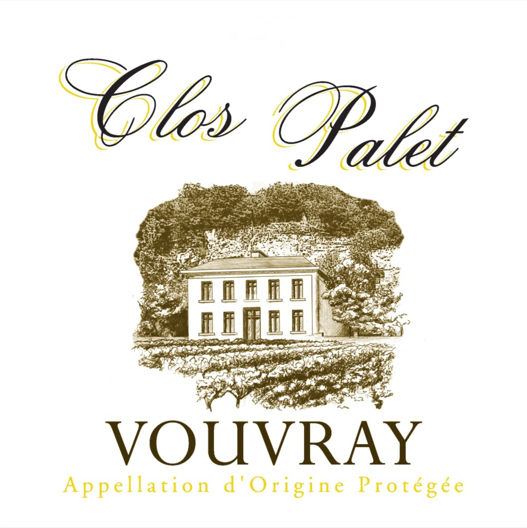 Clos Palet - Vouvray label