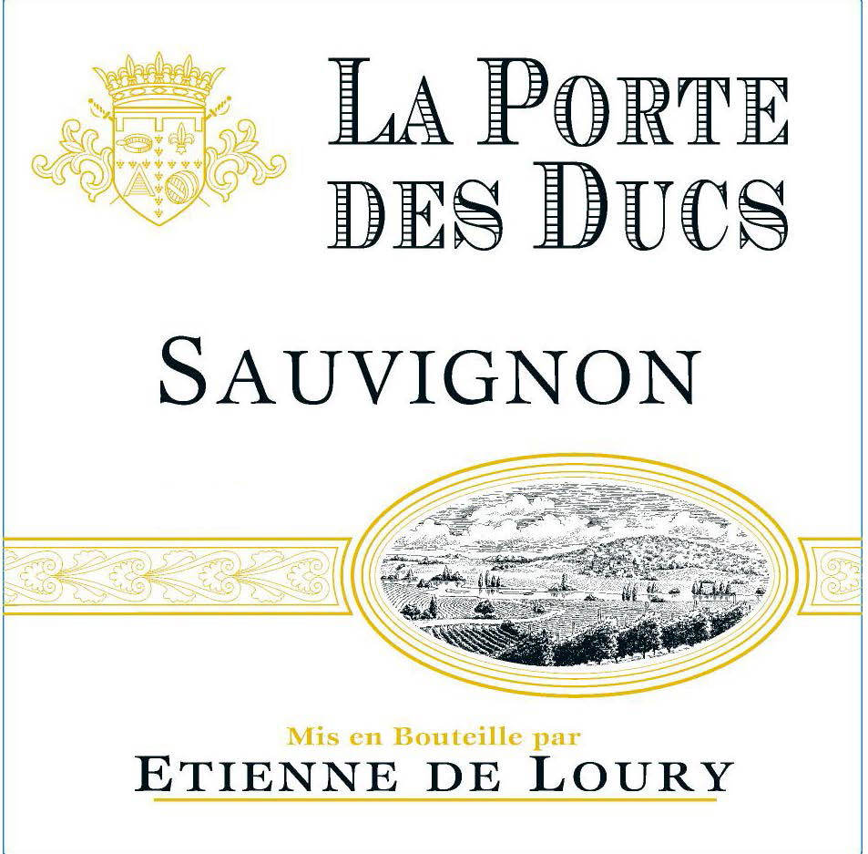 La Porte des Ducs - Sauvignon Blanc label