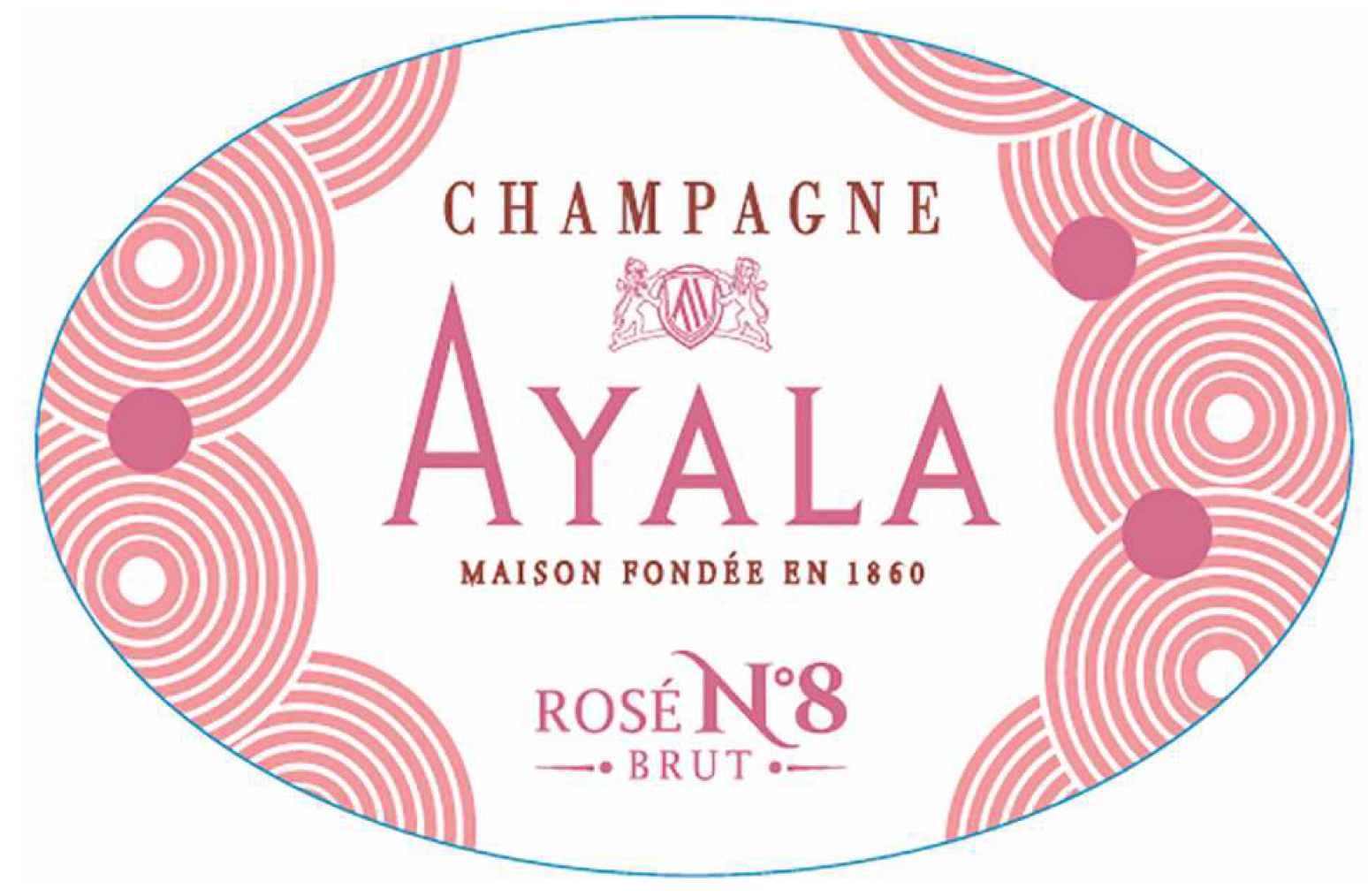 Champagne Ayala - No 8 label