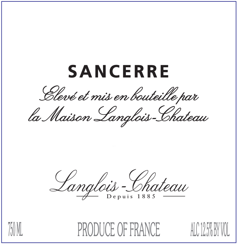 Langlois-Chateau - Sancerre label