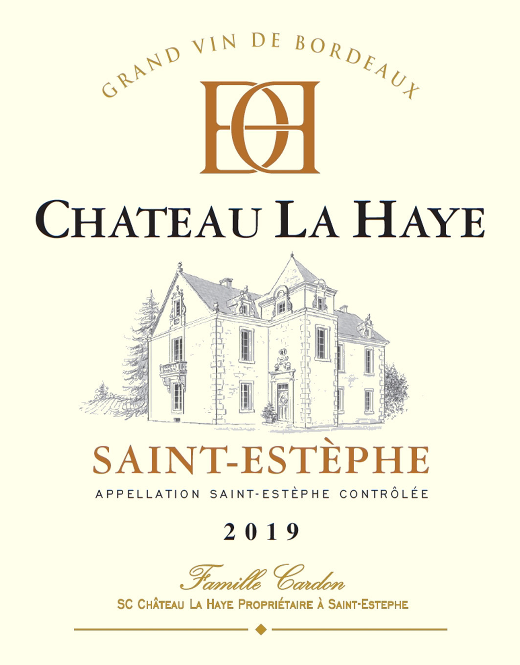 Chateau la Haye label