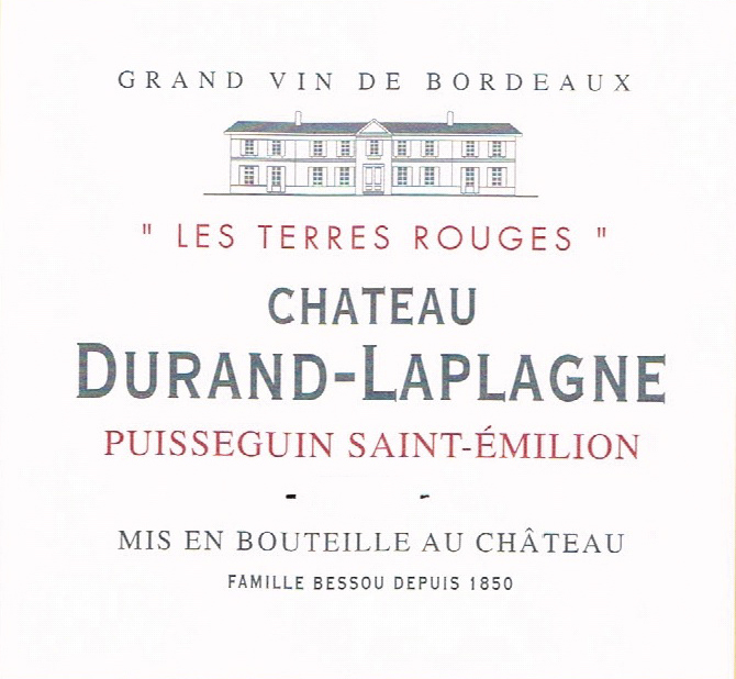 Chateau Durand-Laplagne - Les Terres Rouges label