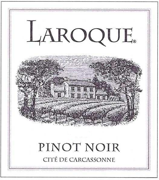 Laroque - Pinot Noir label