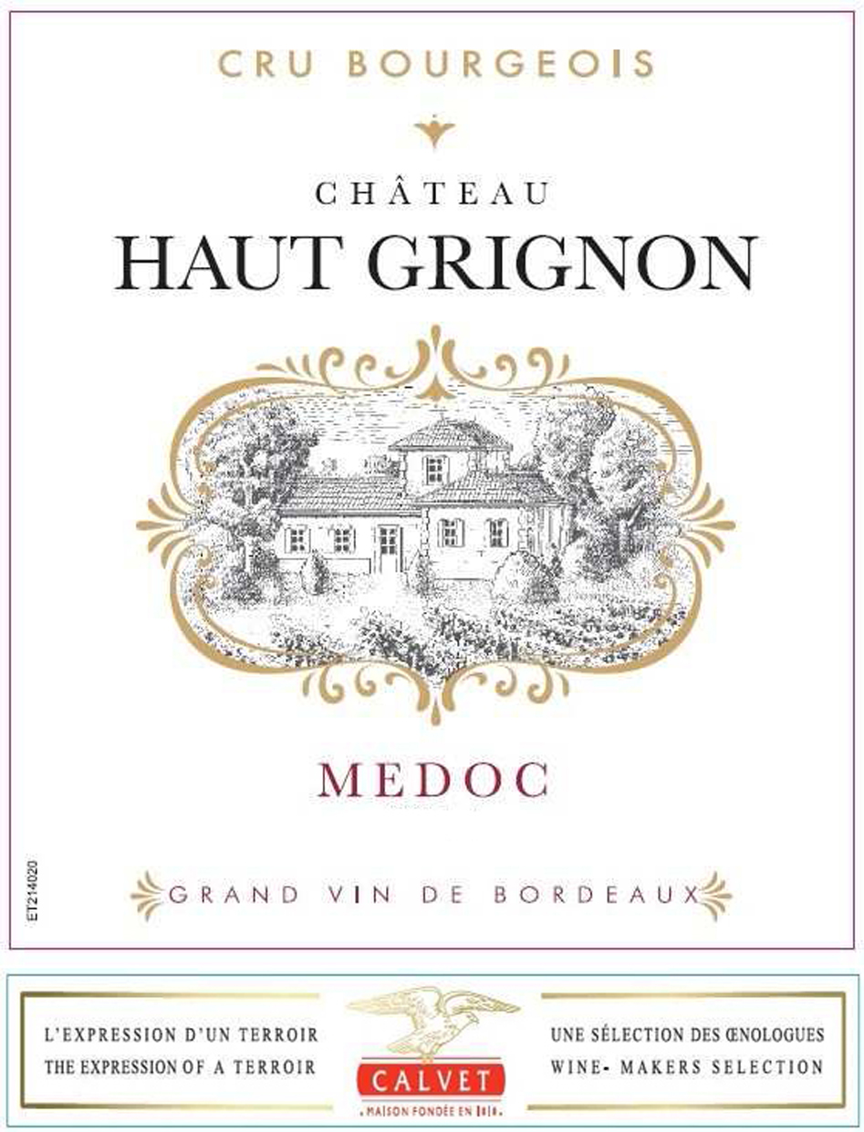 Calvet - Chateau Haut Grignon label