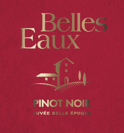 Belles Eaux - Pinot Noir - Velvet Label label