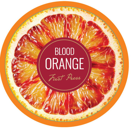 Blood Orange First Press label