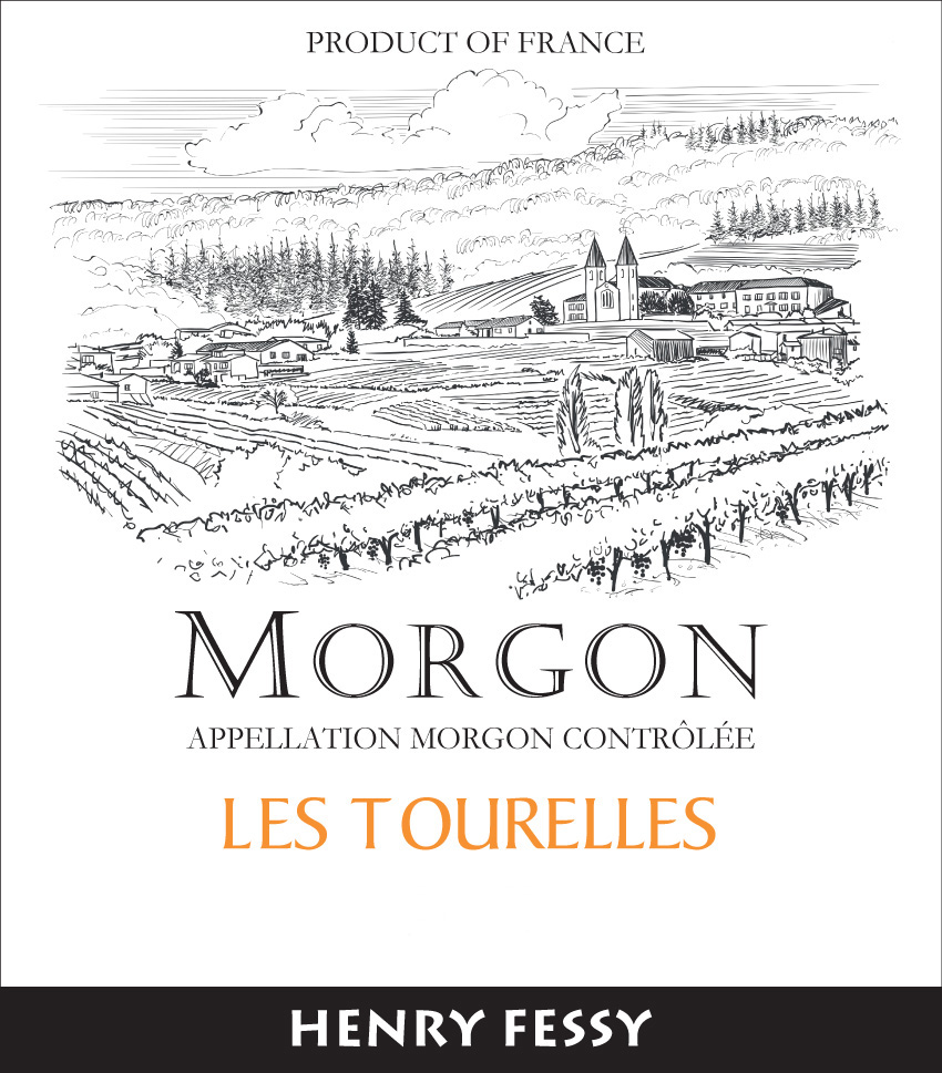 Henry Fessy - Morgon - Les Tourelles label