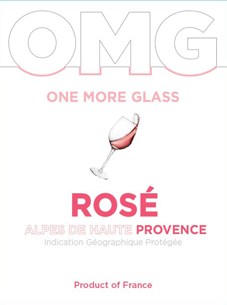 OMG - One more glass label