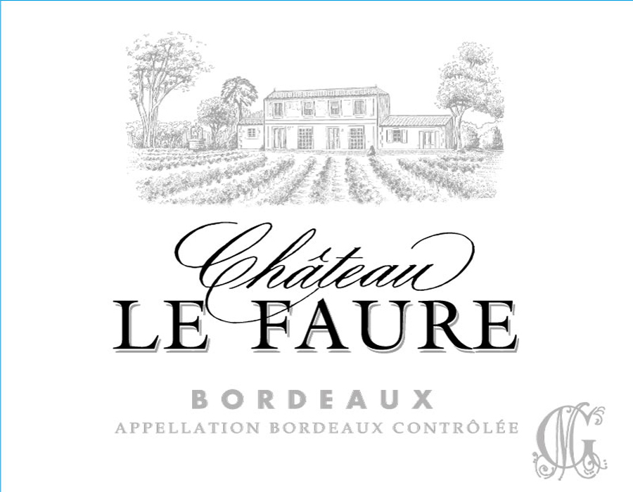 Chateau Le Faure label