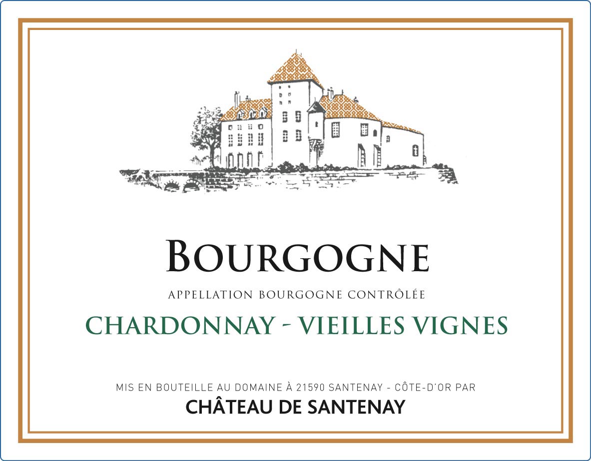 Chateau de Santenay - Bourgogne Chardonnay Vieilles Vignes label
