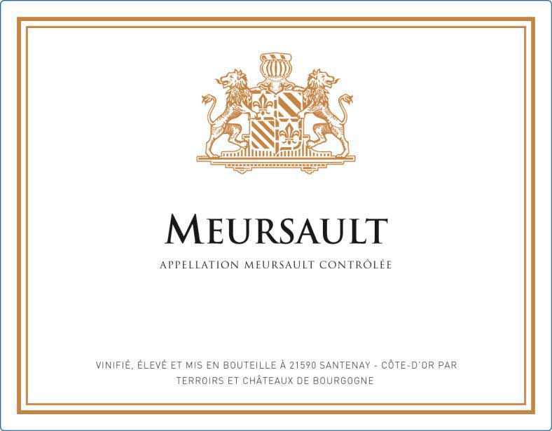 Chateau de Santenay - Meursault Blanc label