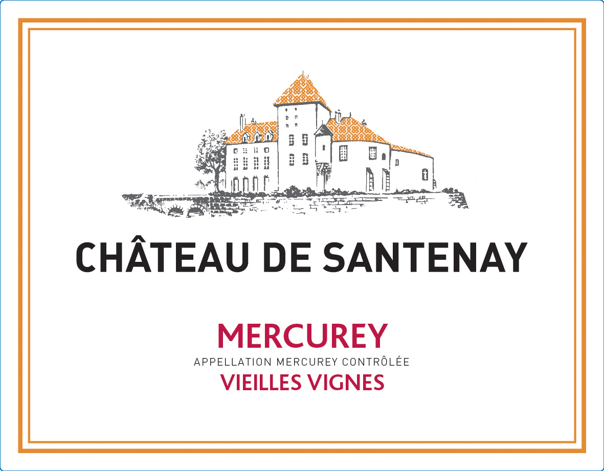 Chateau de Santenay - Mercurey Rouge Vieilles Vignes label