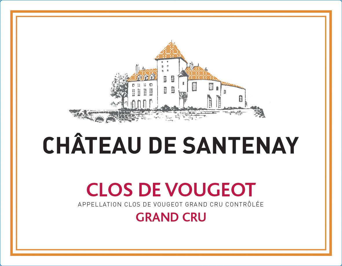Chateau de Santenay - Clos de Vougeot Grand Cru label