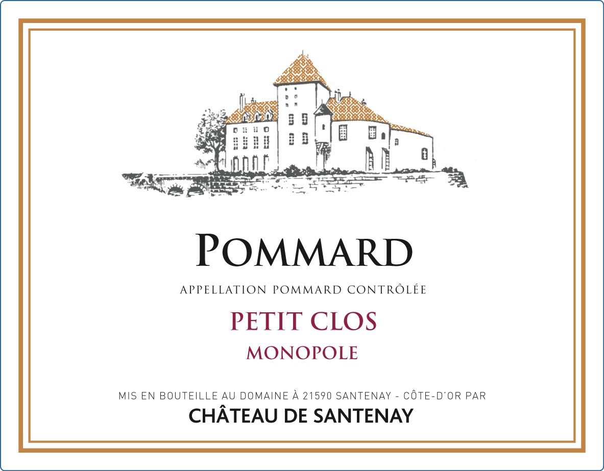 Chateau de Santenay - Pommard Petit Clos - Monopole label