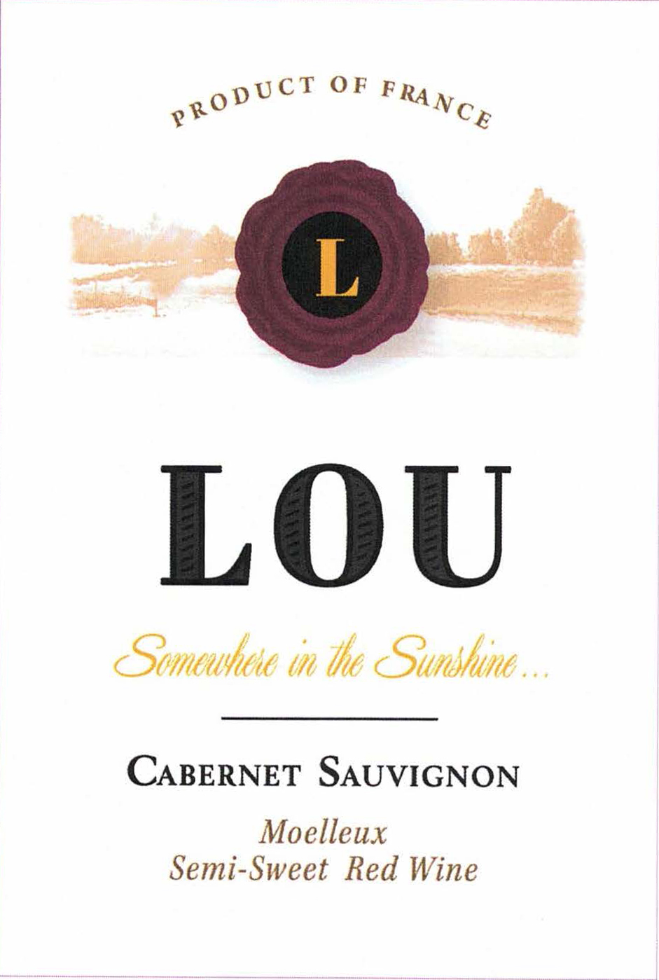 Lou - Cabernet Sauvignon label