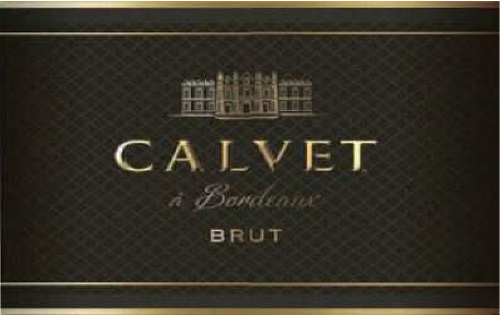 Calvet - Cremant De Bordeaux Brut label