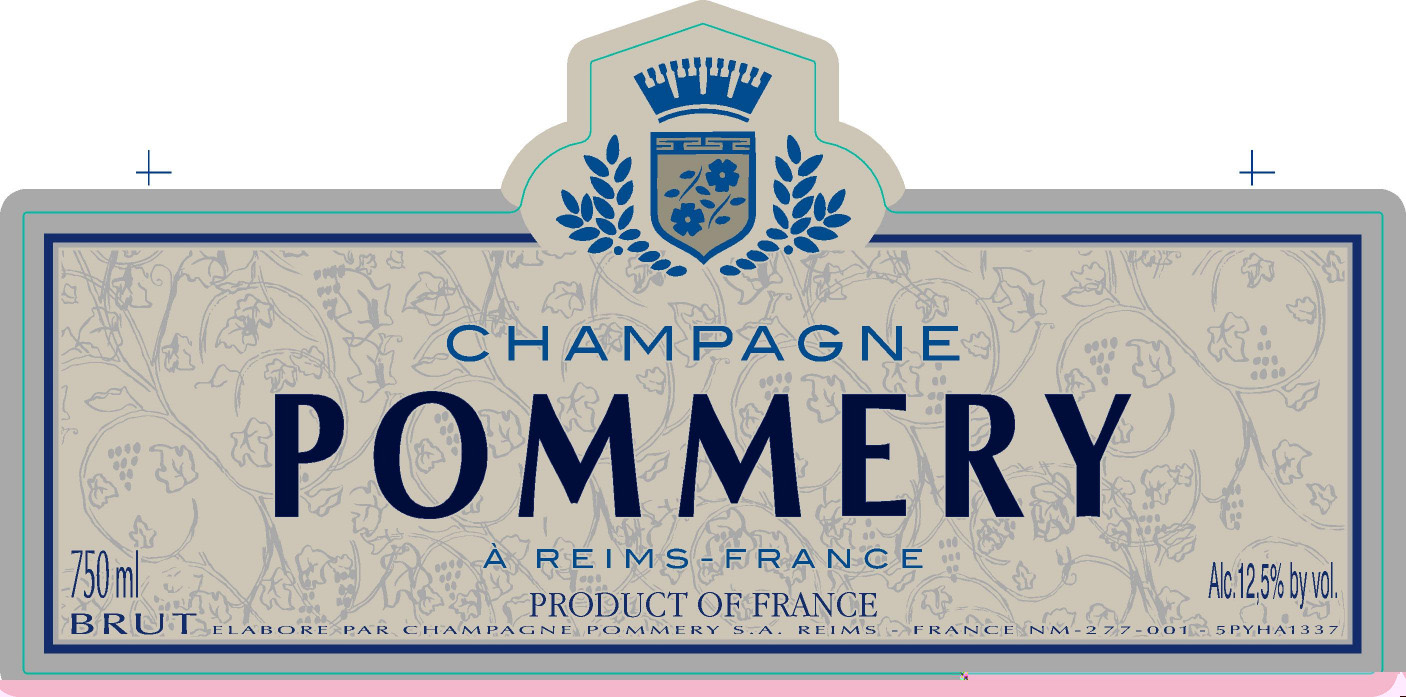 Pommery - Brut Apanage label