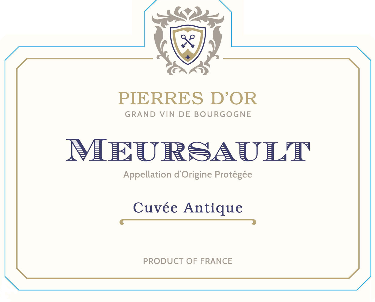 Pierres D'or - Meursault label