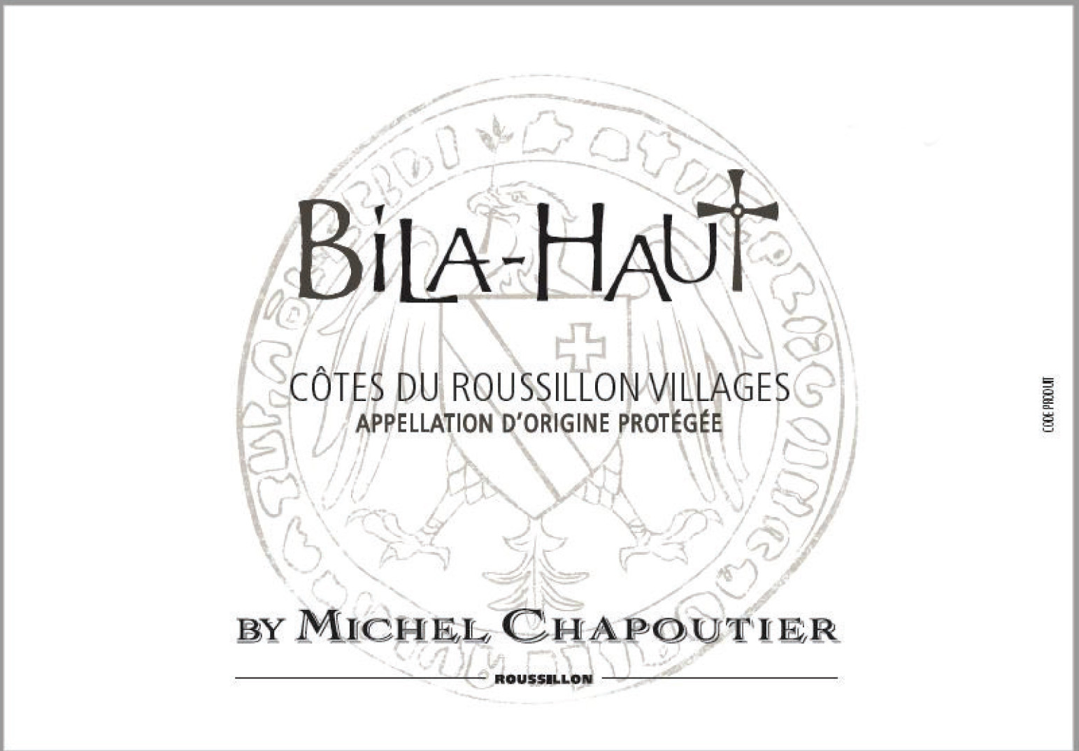 Bila-Haut - Cotes du Roussillon Villages - Rouge label