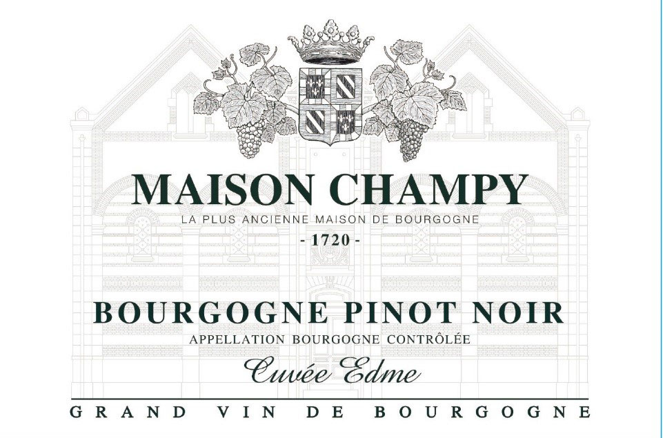 Maison Champy - Pinot Noir - Cuvee Edme label