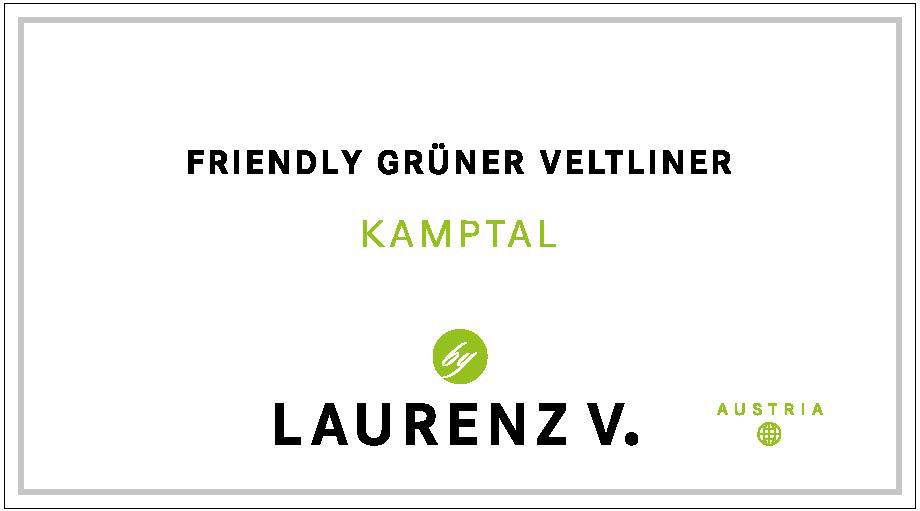 Laurenz V - Friendly Gruner Veltliner label