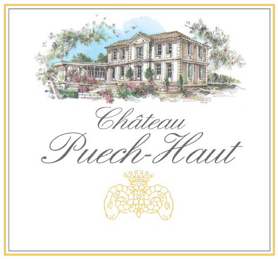 Chateau Puech-Haut - Tete de Belier Rouge label