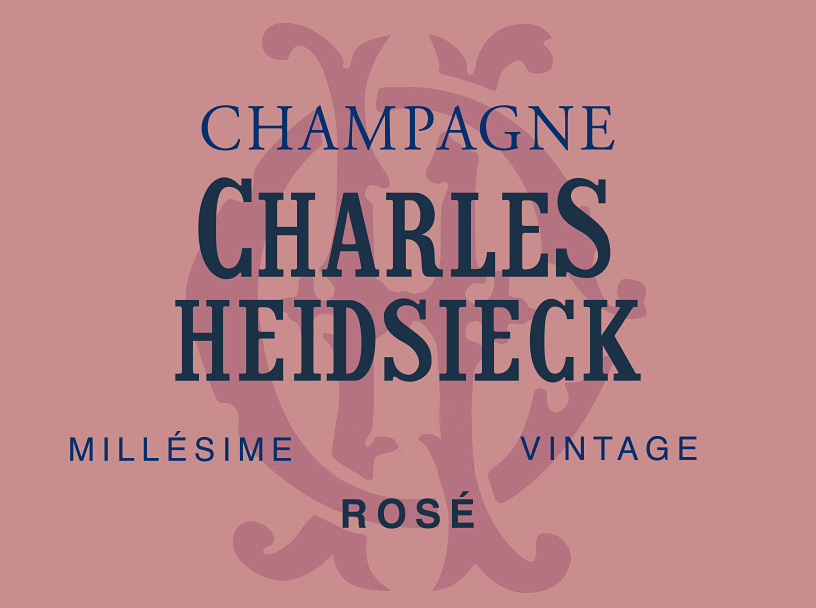 Charles Heidsieck - Millesime Vintage Rose label