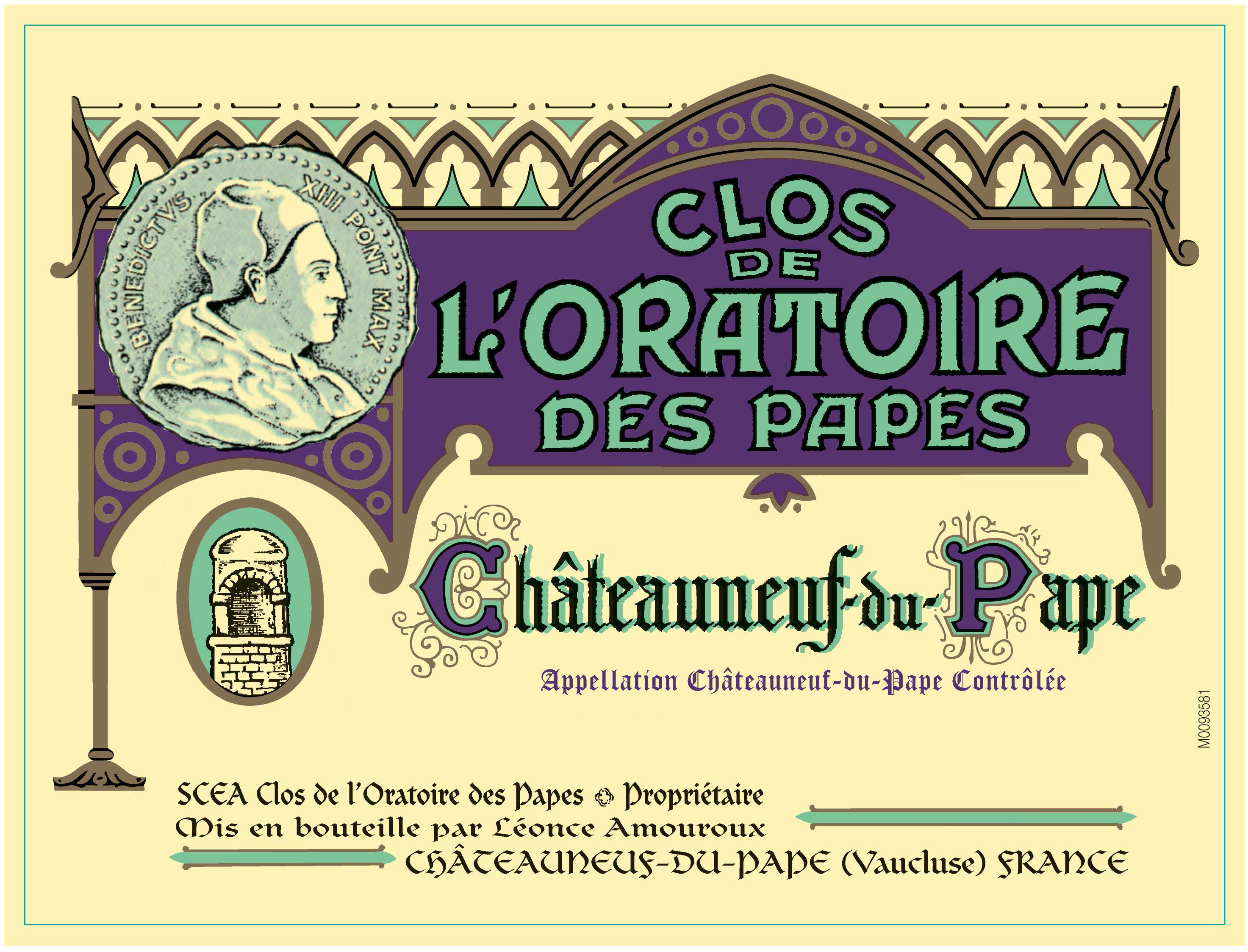 Clos de L'Oratoire des Papes - Blanc label