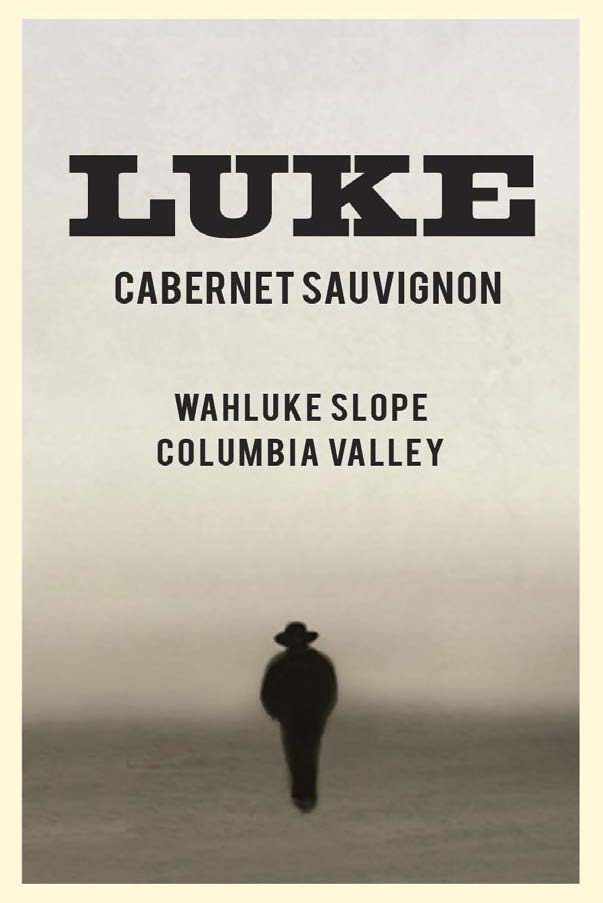 Luke Wines - Cabernet Sauvignon - Wahluke Slope label