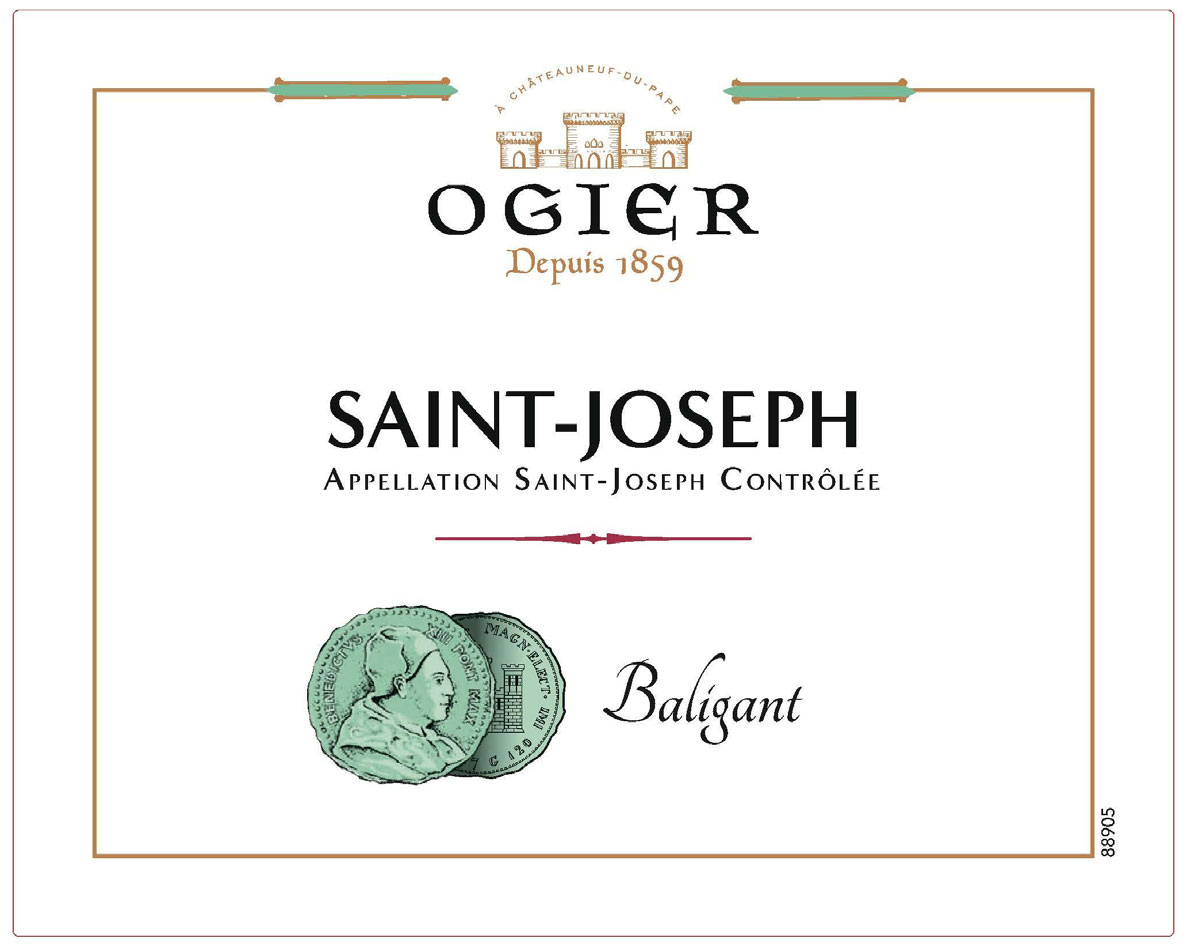 Ogier - Baligant - Saint-Joseph label