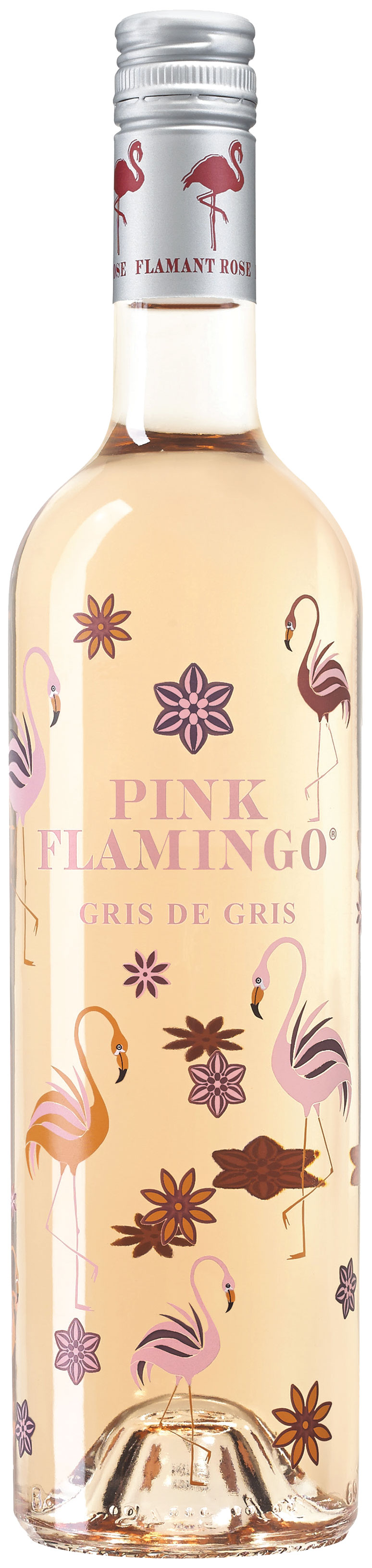 Pink Flamingo - Gris De Gris Catalina label