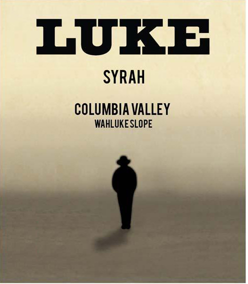 Luke Wines - Syrah Wahluke Slope label