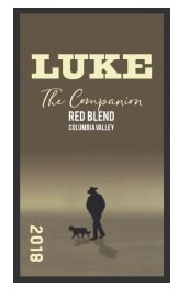 Luke Wines - Red Blend Wahluke Slope label