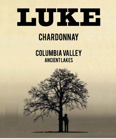 Luke Wines - Chardonnay Ancient Lakes label