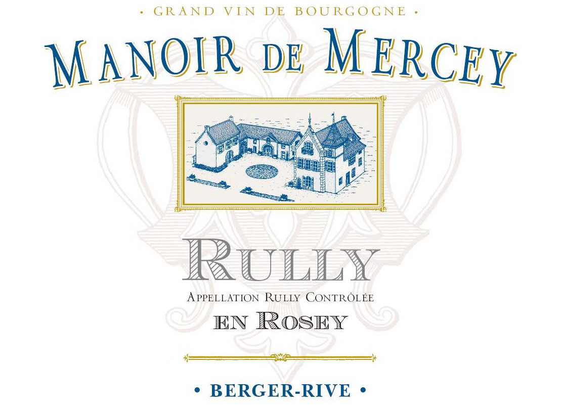 Manoir de Mercey -En Rosey label