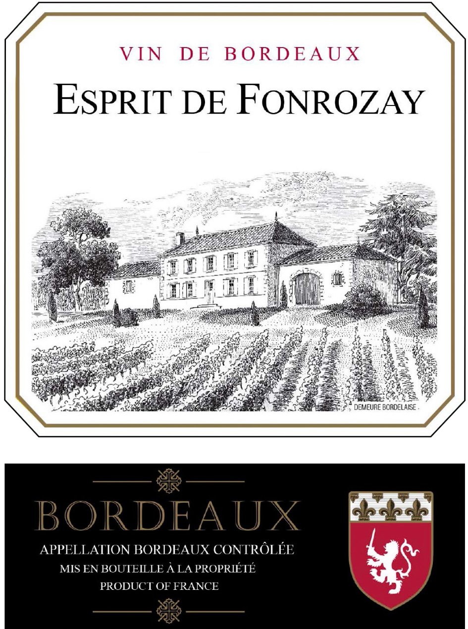 Esprit de Fonrozay label