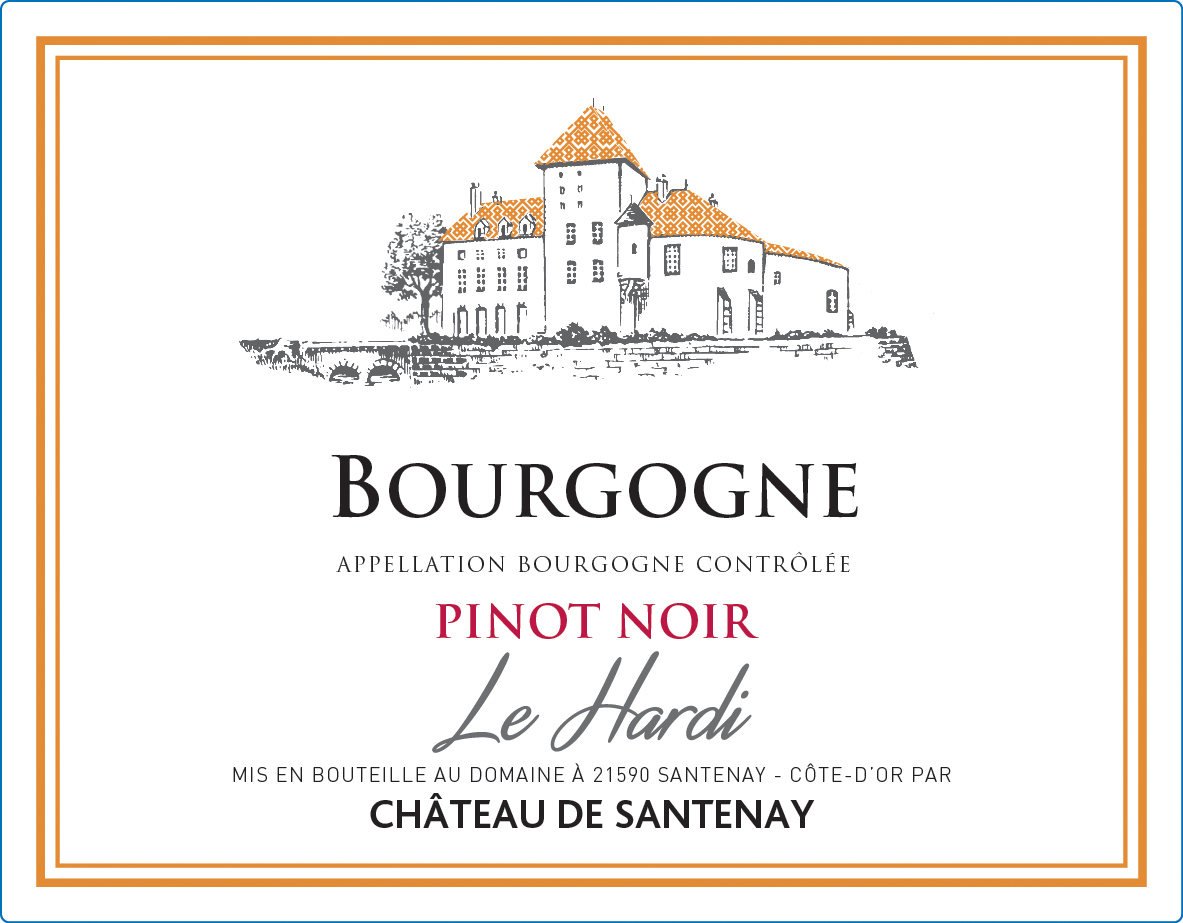 Chateau de Santenay - Le Hardi  Pinot Noir label