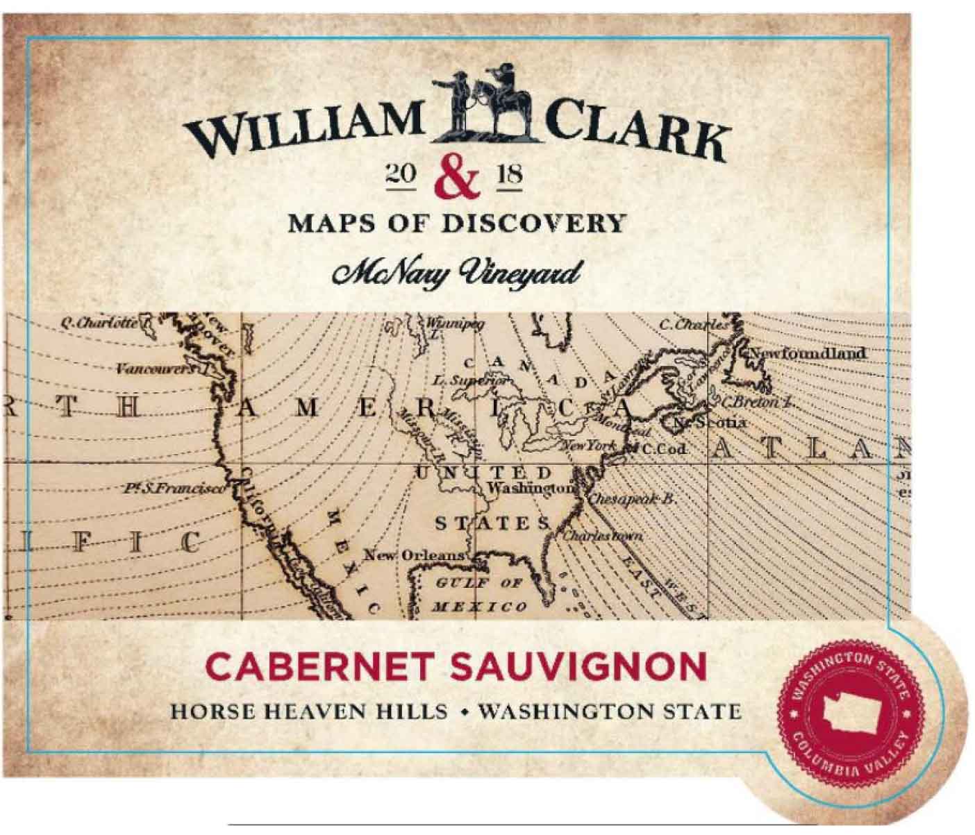 William Clark - Cabernet Sauvignon label