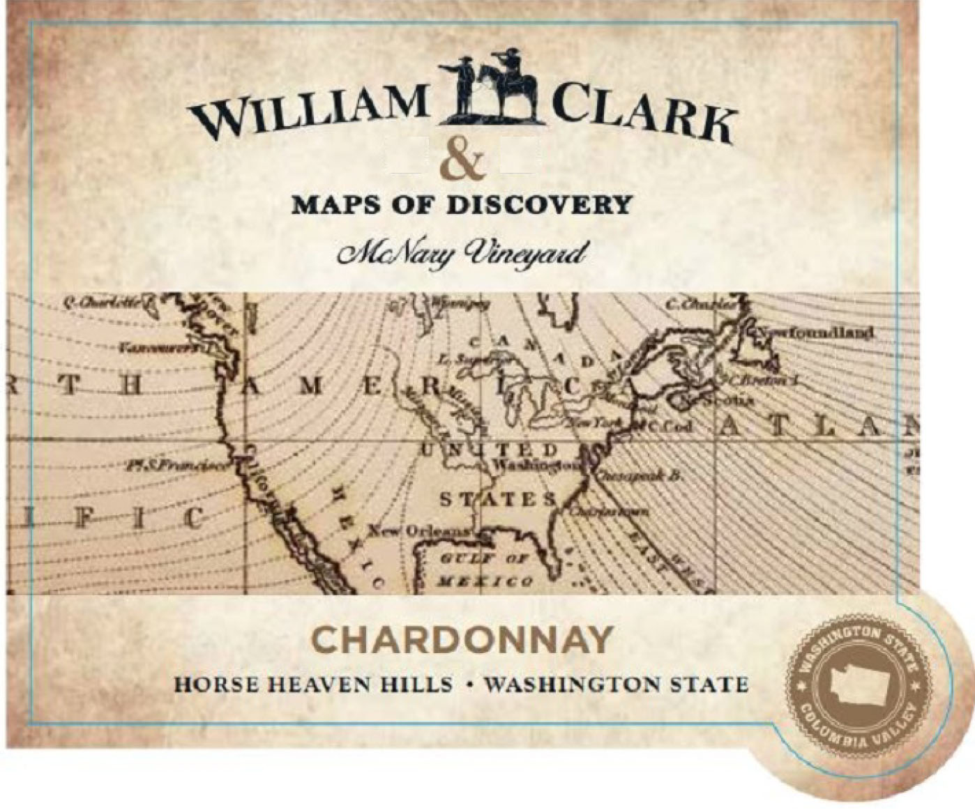 William Clark - Chardonnay label